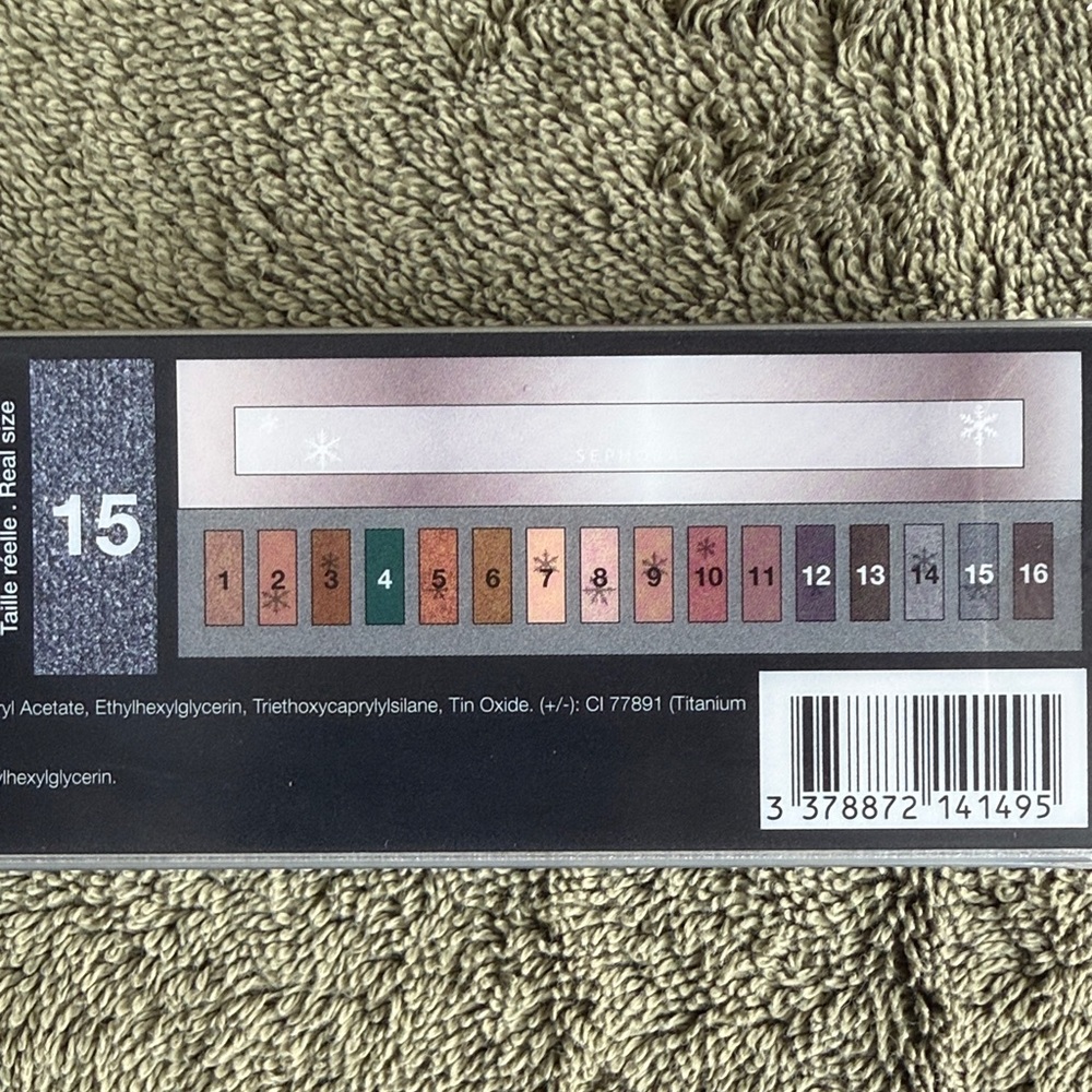 Sephora Winter Eyes 16 Eyeshadow Palette